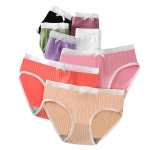 New Trend Simple Lightweight Female Panties Underwear Young Girls Panties Girls Underwear Panty Models Underwear Women